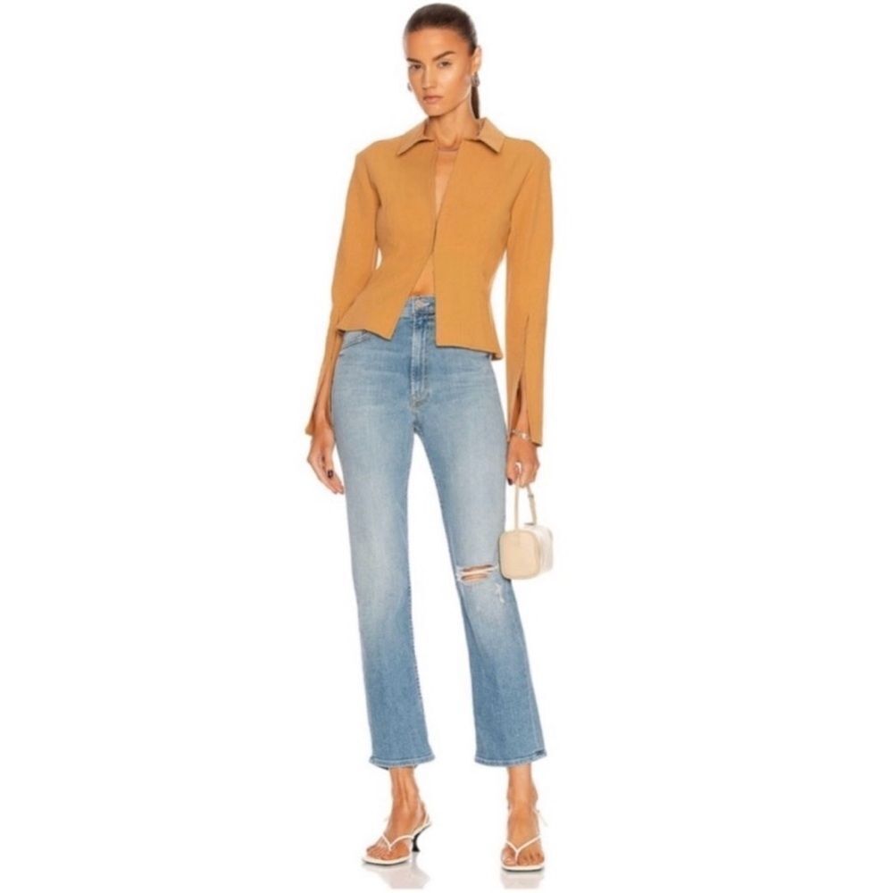 MOTHER DENIM HIGH WAISTED RIDER ANKLE JEANS in Kiss And Make Up Again Size 30